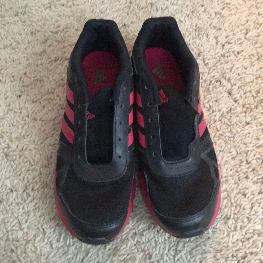 Adidas Black and Pink Ortholite